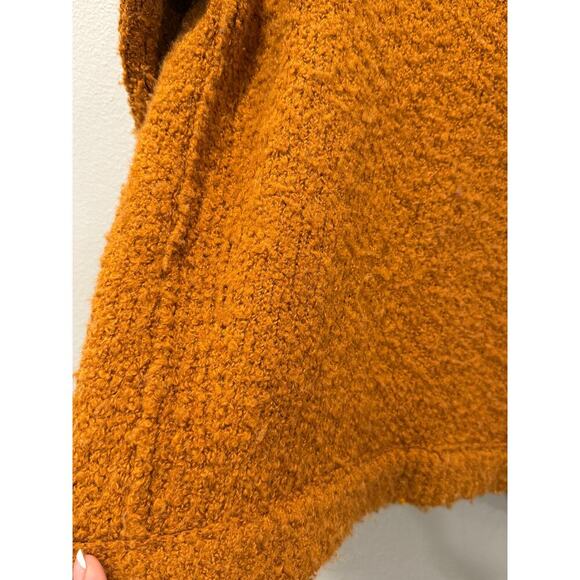 Free People Oversized Nubby V-Neck Sweater - Picture 4 of 7